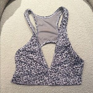 Leopard Print Sports Bra